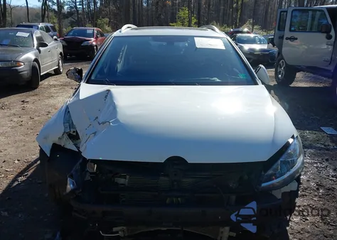 2018 Volkswagen Golf Sportwagen Tsi Sel из США, поврежденный, VIN 3VWL17AU9JM762159